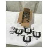 Clamps and electrical tape