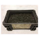 Small tote of 1 inch nails