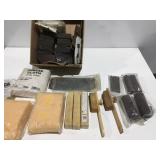 Sanding items sponge, cheese cloth