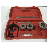 Portable pipe die set