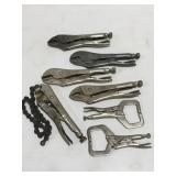 7 Vise Grip locking pliers