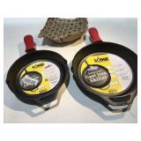 2 new Lodge cast iron skillet 10ï¿½ & 12ï¿½