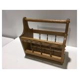 Oak, magazine, book rack