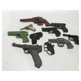 Vintage toy, guns plastic and metal