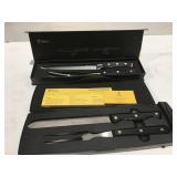 2 set of carving utensils