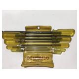 Vintage Bondhus 9 pc metric all driver set