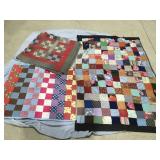 Homemade quilts