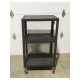 Rolling metal card 42ï¿½ x 24ï¿½ x 18ï¿½