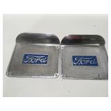 Ford aluminum running board step plates
