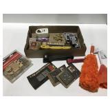 Miscellaneous dusters, scrapers deadbolt lock