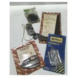 Garage lift handles, glass, cutting items and