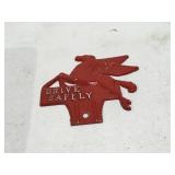 Mobil Pegasus, Drive safely license plate topper