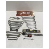 J C Penny wrench set ,ratchets wrenches & more