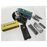 Leatherman tools and tool adapters