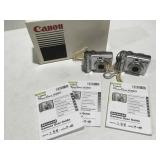 2 Canon PowerShot A560 digital cameras