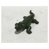 Porcelain covered alligator