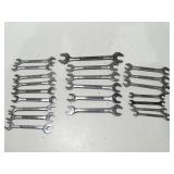 Craftsman double opened in wrenches