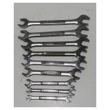 Craftsman double opened metric wrenches