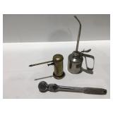 Duro chrome flexible head 1/2 ratchet Eagle oil