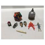 Vintage bicycle, Siren Boy Scout whistle clown