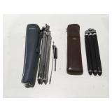 Vintage sunset & bilora tripod, telescoping stand