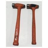 2 Stanley, dead blow hammer