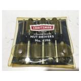 Vintage craftsman nut drivers no. 4196