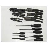 Craftsman, professional pliers, screwdriver &