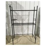 Metal over a desk shelf 68ï¿½t x 44ï¿½ wShelves are