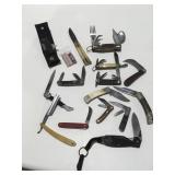 Pocket knives Schrade Boker Western Victorinox