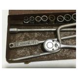 Vintage 1/2 drive firestone socket set original