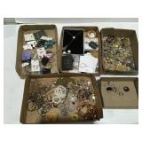 Jewelry, necklaces, earrings, bracelets rings