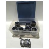 8 hub connectors in tote