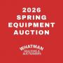 2026 Spring Equipment Auction