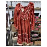 Antique dress, shoes, clothes