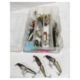 Vintage fishing lures