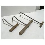 Vintage farm hooks