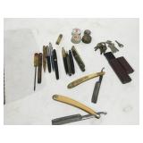 Vintage razors, pens, and more