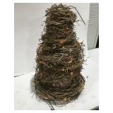 Homemade grapevine tree 27 inches