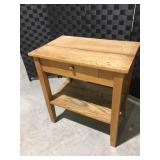 Side table with drawer 26ï¿½ x24ï¿½ x16ï¿½