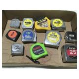 Tape measures Stanley, Evans, Lufkin & more