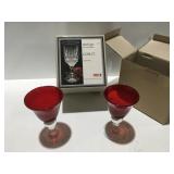Heritage goblets & Ruby, red wine glasses