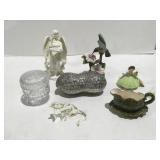 Cheers, silverplate, peanut and other decor