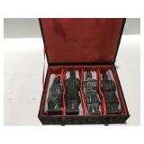 Set of 4 terracotta warrior statues