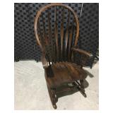 Wood rocker