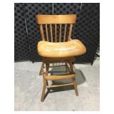 Wood highchair