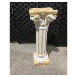 Chalkware pedestal 29ï¿½