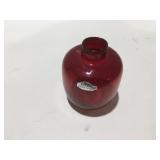 Blenko handcrafted glass vase