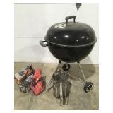 Weber charcoal, grill and extras