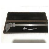 Vintage Starrett verniers calipers wood box